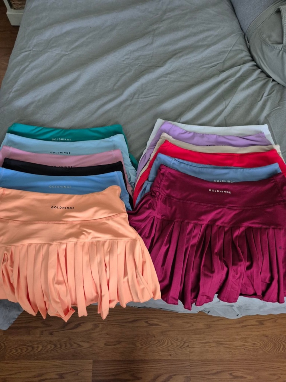 Gold Hinge Skirts